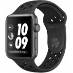 Apple Watch Nike+ 38mm Space Gray with Black Nike Sport Band [MQ162] фото 1
