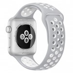 Apple Watch Nike+ 42mm Silver with Flat Silver/White Nike Band [MNNT2] фото 2