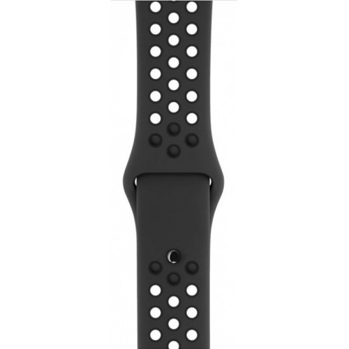 Apple Watch Nike+ 42 мм (алюминий серый космос/антрацитовый, черный) [MQL42] фото 3