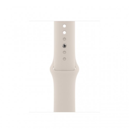 Apple Watch SE 2 40 мм (алюминиевый корпус, звездный свет/звездный свет, спортивный силиконовый ремешок) фото 3