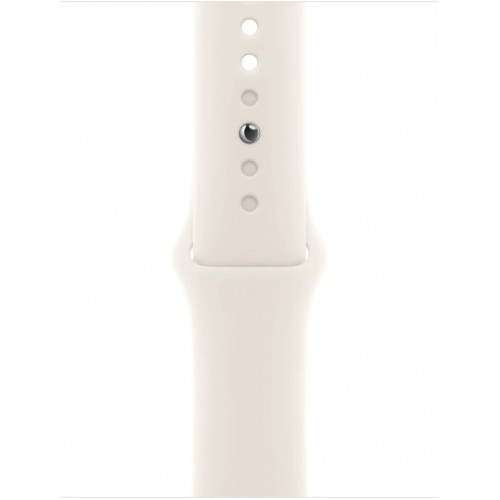 Apple Watch SE 3 40 мм (алюминиевый корпус, звездный свет/звездный свет, спортивный силиконовый ремешок) фото 3