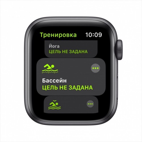 Apple Watch SE 40 мм (алюминий серый космос/черный спортивный) фото 3