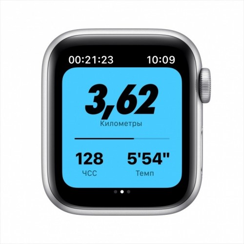 Apple Watch SE Nike 44 мм (алюминий серебристый/чистая платина) фото 3
