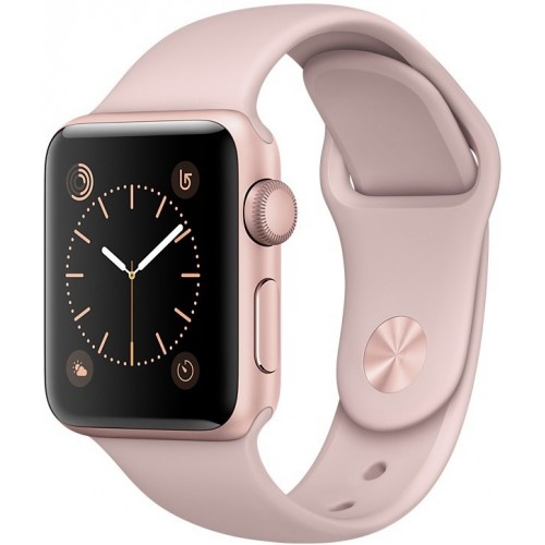 Apple Watch Series 1 38mm Rose Gold with Pink Sand Sport Band [MNNH2] фото 1