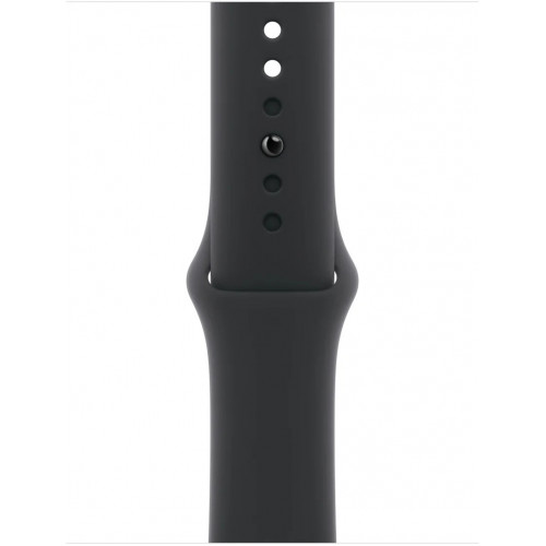 Apple Watch Series 11 42 мм (алюминиевый корпус, космический серый/черный, спортивный силиконовый ремешок) фото 3