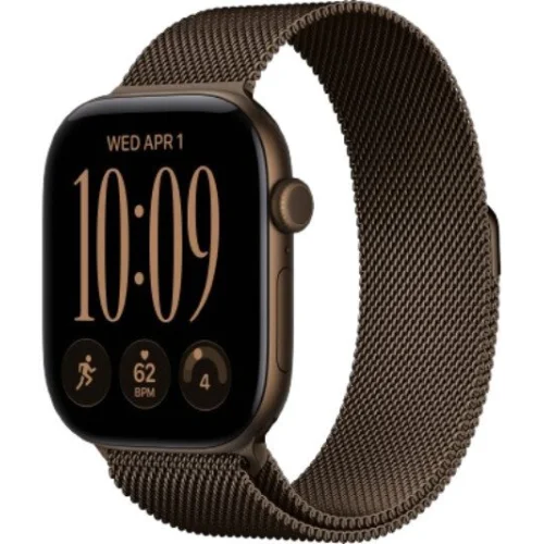 Apple Watch Series 12 46 мм (алюминиевый корпус, темная бронза/темная бронза, миланский браслет S/M) фото 1