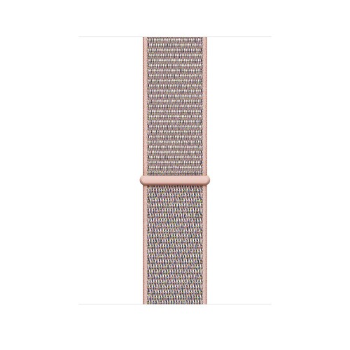Apple Watch Series 4 40 мм (алюминий золотистый/нейлон розовый песок) фото 3