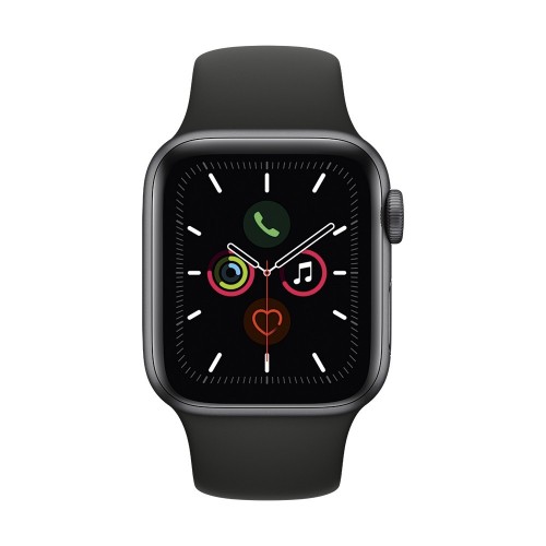 Apple Watch Series 5 40 мм (алюминий серый космос/черный спортивный) фото 2