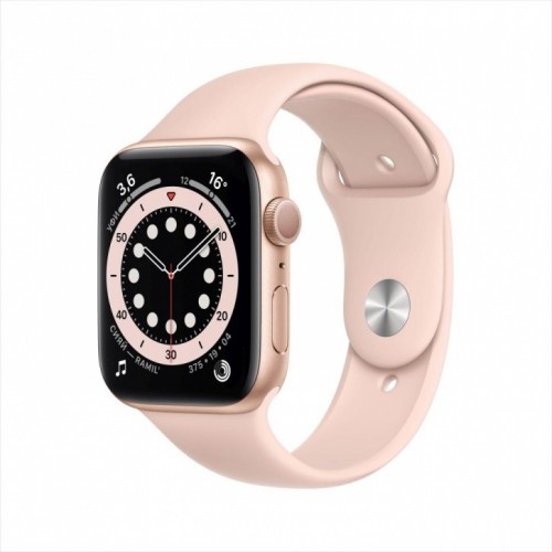 Apple Watch Series 6 44 мм (алюминий золотистый/розовый песок)