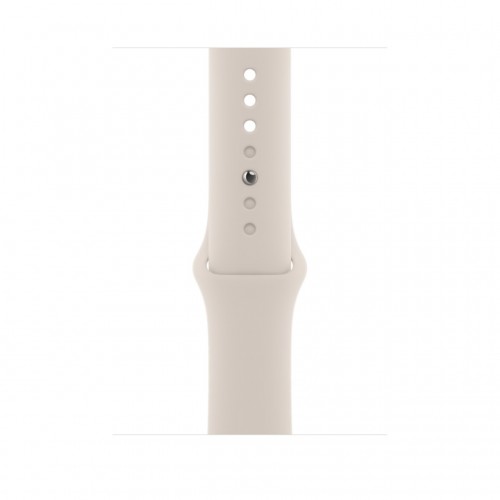 Apple Watch Series 8 LTE 45 мм (алюминиевый корпус, полуночный/звездный свет, спортивный силиконовый ремешок) фото 3