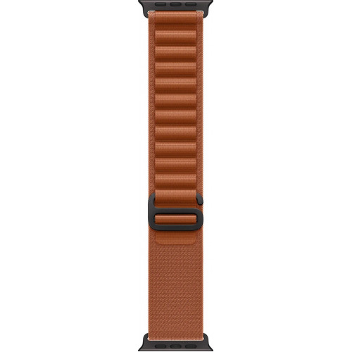 Apple Watch Ultra 3 LTE 49 мм (титановый корпус, черный/терракота, текстильный ремешок) фото 3