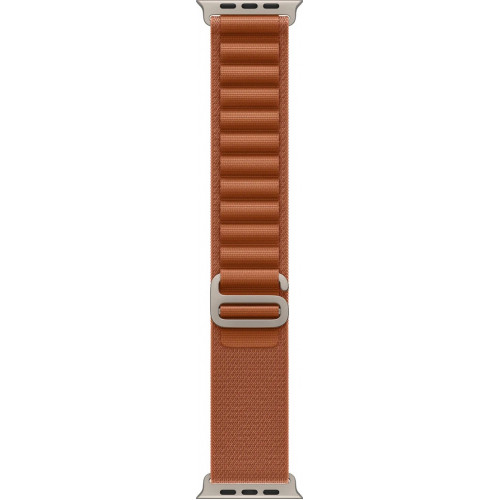 Apple Watch Ultra 3 LTE 49 мм (титановый корпус, природный/терракота, текстильный ремешок) фото 3