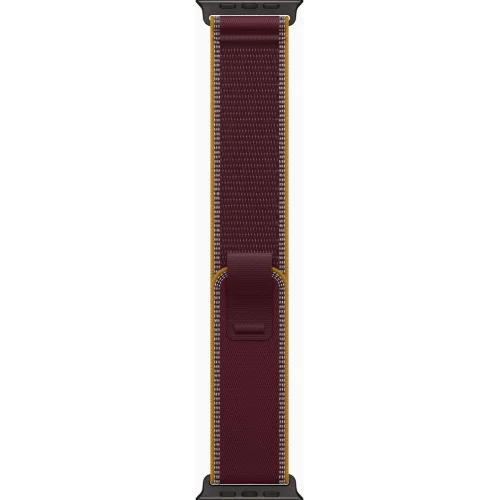 Apple Watch Ultra 4 LTE 49 мм (титановый корпус, черный/бургунди, нейлоновый ремешок размера M/L) фото 3