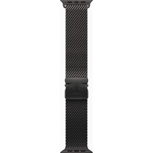 Apple Watch Ultra 4 LTE 49 мм (титановый корпус, черный/черный, миланская петля S) фото 3