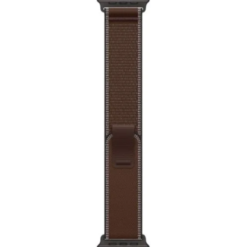 Apple Watch Ultra 4 LTE 49 мм (титановый корпус, черный/темно-коричневый, нейлоновый ремешок размера S/M) фото 3