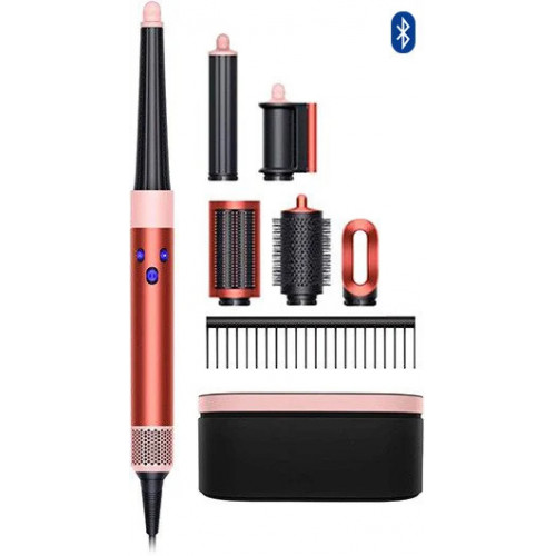 Фен-стайлер Dyson Airwrap Complete Long HS08 i.d. (с переходником на евровилку, клубнично-бронзовый/розовый румянец) фото 1