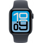 Apple Watch SE 3 40 мм (алюминиевый корпус, полуночный/полуночный, спортивный силиконовый ремешок) фото 2