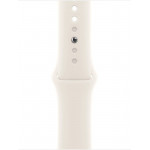 Apple Watch SE 3 40 мм (алюминиевый корпус, звездный свет/звездный свет, спортивный силиконовый ремешок) фото 3