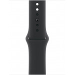 Apple Watch Series 11 46 мм (алюминиевый корпус, космический серый/черный, спортивный силиконовый ремешок) фото 3