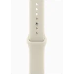 Apple Watch Series 12 46 мм (алюминиевый корпус, светлое золото/песочный, спортивный силиконовый ремешок S/M) фото 3