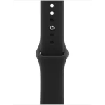 Apple Watch Series 12 LTE 42 мм (керамический корпус, жемчужно-белый/черный, спортивный силиконовый ремешок S/M) фото 3