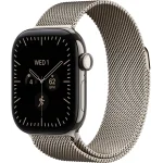 Apple Watch Series 12 LTE 42 мм (титановый корпус, природный/природный, миланский браслет) фото 1