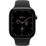 Apple Watch Series 12 LTE 46 мм (титановый корпус, природный/черный, спортивный силиконовый ремешок S/M) фото 2