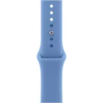 Apple Watch Series 12 LTE 46 мм (титановый корпус, природный/синий, спортивный силиконовый ремешок S/M) фото 3