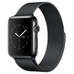 Apple Watch Series 3 LTE 42 мм (сталь черный космос/миланский браслет) [MR1L2] фото 1