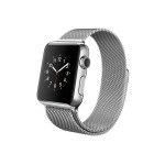 Apple Watch Series 3 LTE 42 мм (сталь/миланский браслет) [MR1J2] фото 2