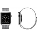 Apple Watch Series 3 LTE 42 мм (сталь/миланский браслет) [MR1U2] фото 3