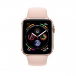 Apple Watch Series 4 44 мм (алюминий золотистый/розовый песок) фото 2