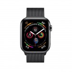 Apple Watch Series 4 LTE 40 мм (сталь черный/миланский черный) фото 2