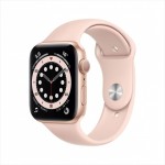 Apple Watch Series 6 44 мм (алюминий золотистый/розовый песок) фото 1