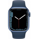Apple Watch Series 7 41 мм (синий/синий омут спортивный) фото 2