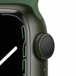 Apple Watch Series 7 41 мм (зеленый/зеленый клевер спортивный) фото 3