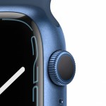 Apple Watch Series 7 45 мм (синий/синий омут спортивный) фото 3