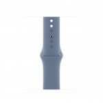 Apple Watch Series 8 LTE 41 мм (алюминиевый корпус, полуночный/сланцево-синий, спортивный силиконовый ремешок) фото 3