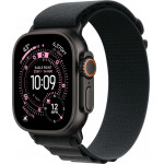 Apple Watch Ultra 3 LTE 49 мм (титановый корпус, черный/черный, текстильный ремешок) фото 1