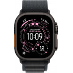 Apple Watch Ultra 3 LTE 49 мм (титановый корпус, черный/черный, текстильный ремешок) фото 2