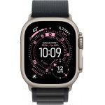 Apple Watch Ultra 3 LTE 49 мм (титановый корпус, природный/черный, текстильный ремешок) фото 2