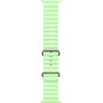 Apple Watch Ultra 3 LTE 49 мм (титановый корпус, природный/салатовый, ремешок из эластомера) фото 3