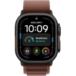 Apple Watch Ultra 4 LTE 49 мм (титановый корпус, черный/бургунди, текстильный ремешок размера M) фото 2
