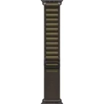 Apple Watch Ultra 4 LTE 49 мм (титановый корпус, черный/темно-зеленый, текстильный ремешок размера M) фото 3