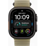 Apple Watch Ultra 4 LTE 49 мм (титановый корпус, черный/зеленый, ремешок из эластомера) фото 2