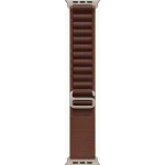 Apple Watch Ultra 4 LTE 49 мм (титановый корпус, природный/бургунди, текстильный ремешок размера S) фото 3