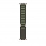 Apple Watch Ultra LTE 49 мм (титановый корпус, титановый/темно-зеленый, текстильный ремешок размера S) фото 3